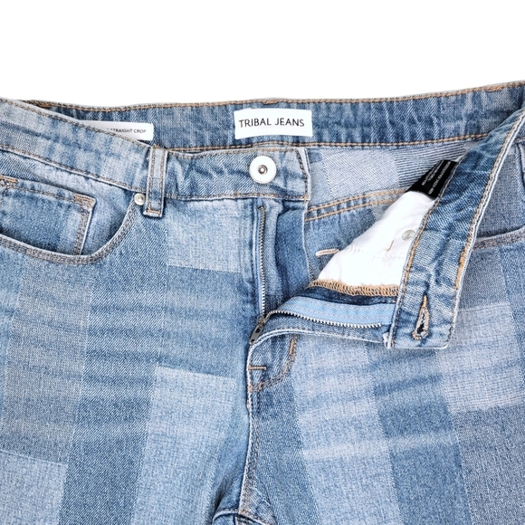 Tribal | Audrey Mid Rise Straight Crop | Size 8 - Picture 4 of 12